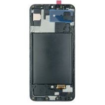 Дисплей для Samsung A307 Galaxy A30s (2019) с тачскрином в рамке (Black) (Original Refurbished)