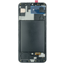 Дисплей для Samsung A307 Galaxy A30s (2019) з тачскріном в рамці (Black) (Original Refurbished)