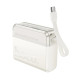 Повербанк Hoco Q38 20W с кабелем C-L (10000 mAh) (White)
