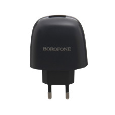 Мережевий зарядний пристрій Borofone BA49A USB-A (10.5W · 2.1A) (Black)