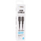 Кабель Gelius Full Silicon Type-C to Type-C 60W 1.2м (GP-UCN001CC) black