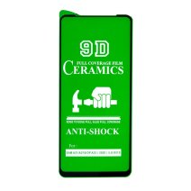 Защитная пленка Ceramic для Samsung A217 Galaxy A21s (2020) (Full Glue) (Black)