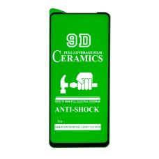 Защитная пленка Ceramic для Samsung A217 Galaxy A21s (2020) (Full Glue) (Black)