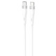 Кабель Proove Light Silicone Plus Type-C – Type-C (1 м · 60W · 3A) (White)