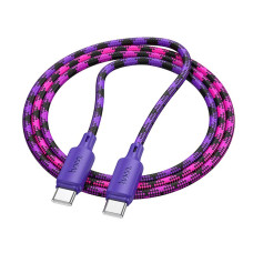 Кабель Hoco X116 Meridian Type-C – Type-C (1 м · 60W · 3A) (Purple)