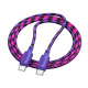 Кабель Hoco X116 Meridian Type-C – Type-C (1 м · 60W · 3A) (Purple)