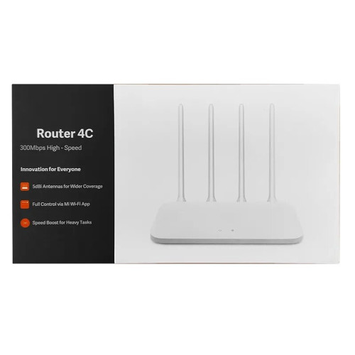 Роутер Wi-Fi Xiaomi Mi 4C (N300 · 2.4 ГГц) (White)