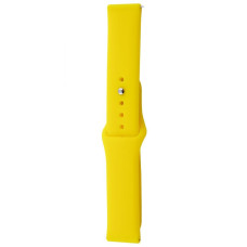 Ремінець універсальний 20 мм Sport Band для Amazfit, Samsung, Huawei (Yellow)
