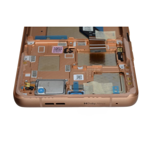 Дисплей для Motorola XT2401 Moto Edge 50 Ultra з тачскріном в рамці (Peach) (Original)