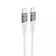 Кабель Hoco U111 Type-C – Type-C (1.2 м · 60W · 3A) (Gray)