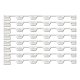 Прямая подсветка для телевизора TCL 50″ 50E5800-8X6 (8 планок по 510 мм, 6 LED, линза 15,5 мм, 6 В)