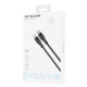 Кабель Proove Soft Silicone Type-C – Type-C (1 м · 60W · 3A) (Black)