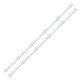 Пряма підсвітка для телевізора BQ 32″ R72-32D04-038 (2 планки по 547 мм, 6 LED, лінза 17 мм, 6 В)