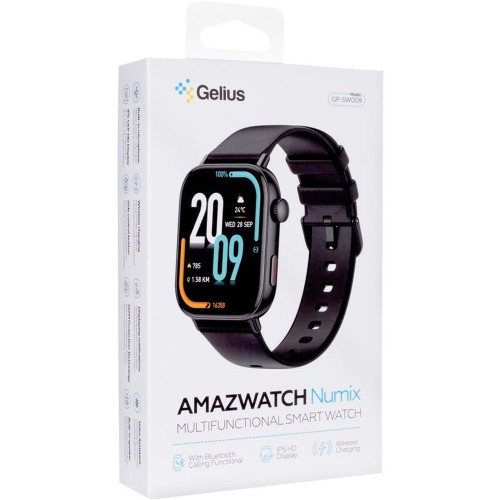 Смарт-часы Gelius Amazwatch Numix GP-SW009 (Black)