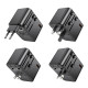Сетевое зарядное устройство Hoco AC17 USB-A+2xUSB-C (65W · 3A) (Black)