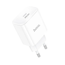 Сетевое зарядное устройство Hoco C76A Pro USB-C (30W · 3A) (White)
