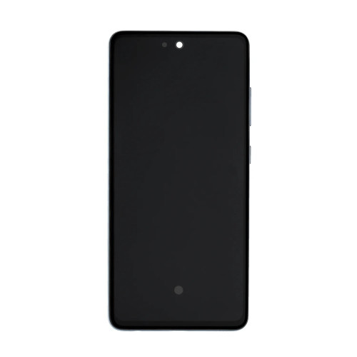 Дисплей для Samsung A528 Galaxy A52s (5G) (2021) з тачскріном в рамці (Black) (Original)