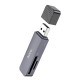 Картридер Hoco HB45 USB2.0 gray
