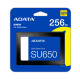 SSD-накопичувач ADATA Ultimate SU650 256GB 2.5 SATA III