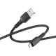 Кабель Ridea RC-CO10 CommonPro USB-A – Type-C (1 м · 15W · 3A) (Black)