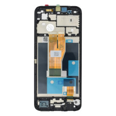 Дисплей для Realme C33 з тачскріном в рамці (Black)