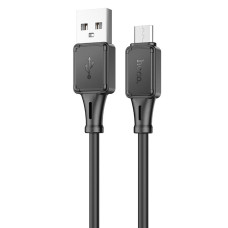 Кабель Hoco X101 USB-A – Micro-USB (1 м · 12W · 2.4A) (Black)