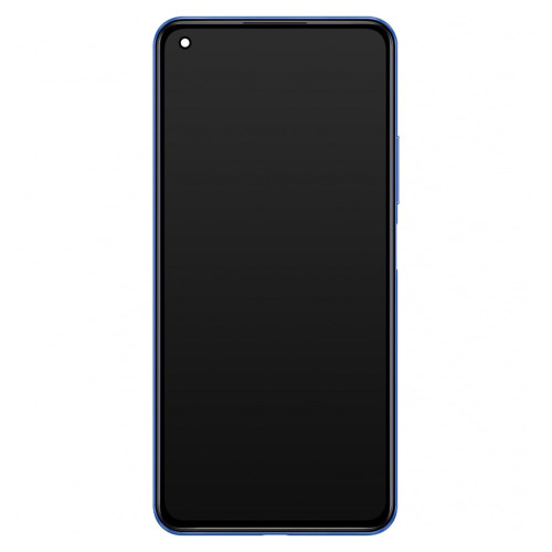 Дисплей для Xiaomi 11 Lite 5G NE з тачскріном в рамці (Blue) (Original)