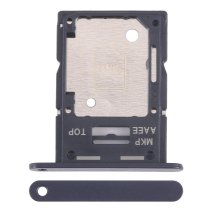 Держатель SIM-карты для Samsung A155 Galaxy A15 (2023) (версия на 2×SIM) (Black)