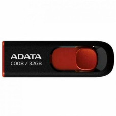 Флешка ADATA C008 32GB USB 2.0 (Black/Red)
