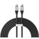 Кабель Baseus CoolPlay Series Type-C – Type-C (2 м · 100W · 5A) (CAKW000301) (Black)