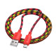 Кабель Hoco X116 Meridian USB-A – Micro-USB (1 м · 12W · 2.4A) (Red)