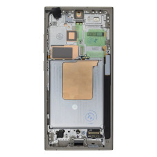Дисплей для Samsung S928 Galaxy S24 Ultra с тачскрином в рамке (Gray) (Original Assembled)