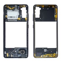 Середня частина корпусу для Samsung A415 Galaxy A41 (2020) (Black)