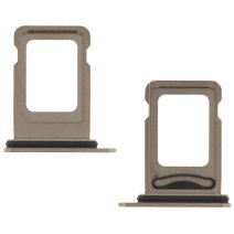 Держатель SIM-карты для Apple iPhone 14 Pro (версия на 2×SIM) (Gold)
