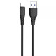 Кабель Proove GridLine USB-A – Type-C (1 м · 15W · 3A) (Black)