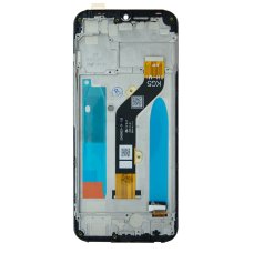 Дисплей для Tecno Spark Go (2022) с тачскрином в рамке (Black)