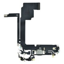 Шлейф для Apple iPhone 15 Pro Max с разъемом зарядки (Black Titanium) (Original PRC)