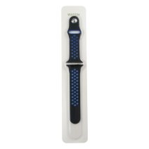 Ремешок для Apple Watch 42/44/45/49 мм Sport Nike (Black/Blue)