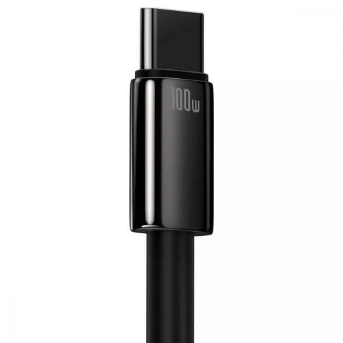 Кабель Baseus Tungsten Gold USB-A – Type-C (2 м · 100W · 5A) (Black)