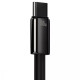Кабель Baseus Tungsten Gold USB-A – Type-C (2 м · 100W · 5A) (Black)