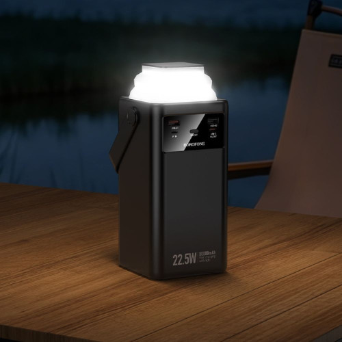 Повербанк Borofone BJ65B 22.5W+PD20W (80000 mAh) (Black)