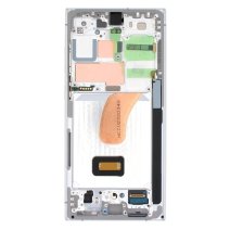 Дисплей для Samsung S918 Galaxy S23 Ultra с тачскрином в рамке (Sky Blue) (Original)