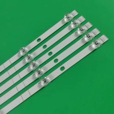 Пряма підсвітка для телевізора Hisense 58″ JL.D580B1330-003AS-M-V01 Rev1.3 (5 планок по 1104 мм, 11 LED, лінза 14 мм, 3 В)