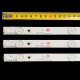 Пряма підсвітка для телевізора Goldstar 28″ TOT-28B2550-3030C-5S1P V4 (3 планки по 524 мм, 5 LED, лінза 15,5 мм, 6 В)