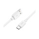 Кабель Hoco X96 USB-A – Type-C (1 м · 27W · 3A) (White)