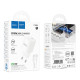 Сетевое зарядное устройство Hoco C148A USB-C (30W · 3A) с кабелем Type-C – Lightning (White)