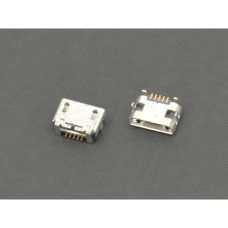 Роз'єм зарядки для LG GD510 5 pin (4 кріплень) (контакти посередині) (Micro USB) без шлейфа