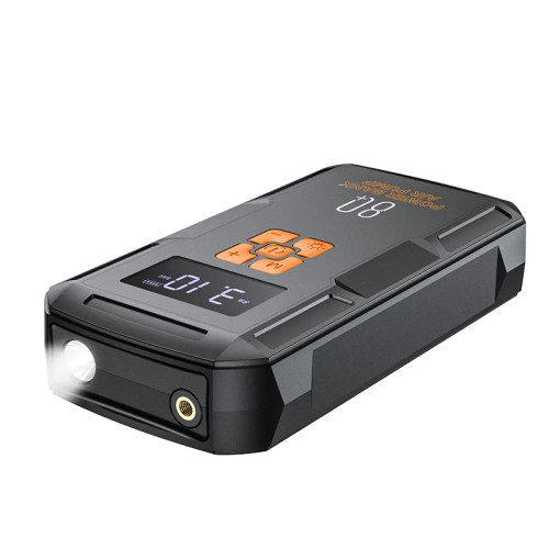 Повербанк Hoco QS2 Jump Starter (8000 mAh) (Black)