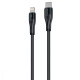 Кабель Proove Soft Silicone Type-C – Lightning (2 м · 27W · 3A) (Black)