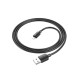 Кабель Hoco X96 USB-A – Lightning (1 м · 12W · 2.4A) (Black)